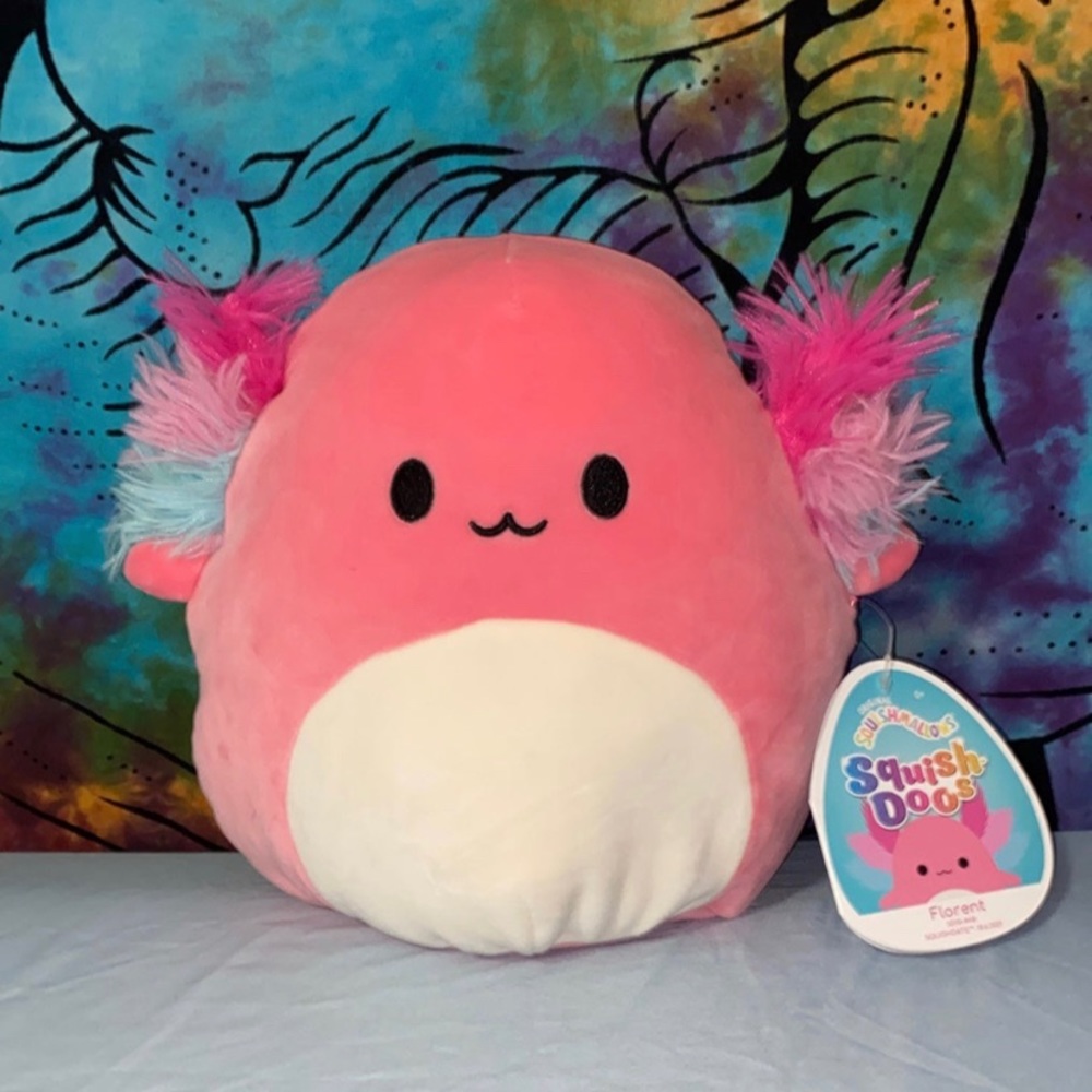 Squishmallow Florent Axolotl